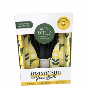 Instant Sun LED Grow Bulb - Black